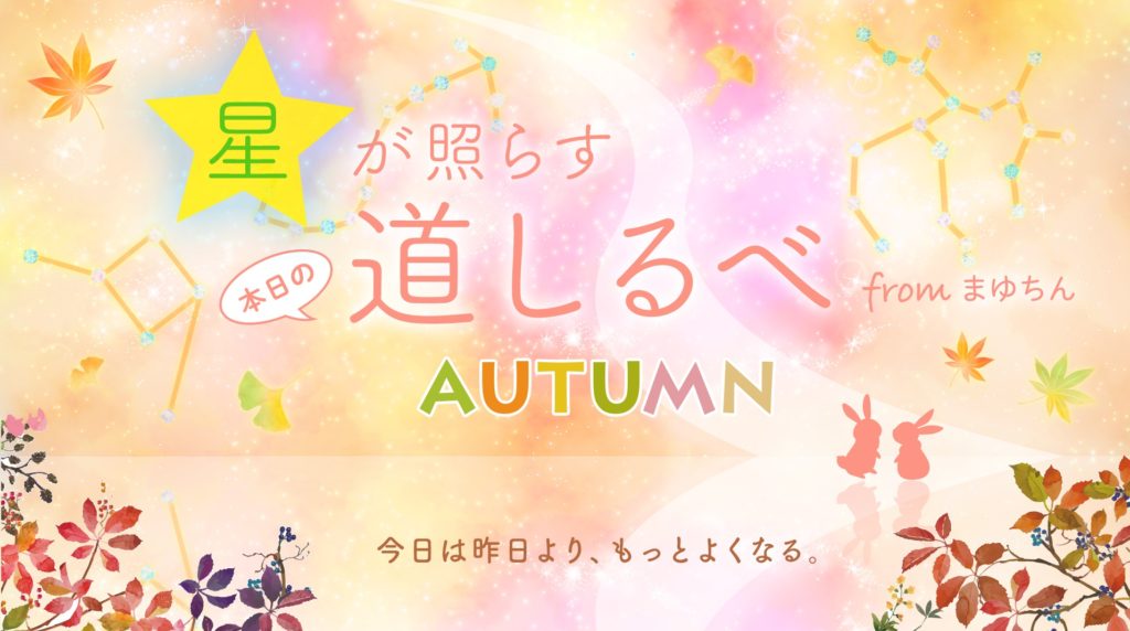 星が照らす道しるべ・秋（かげした真由子さま）